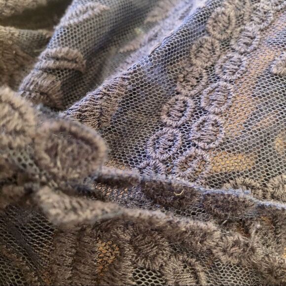 Kenar blue sheer lace top XS - Picture 8 of 9